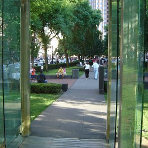 From the Memorial into the City