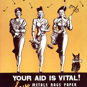 We're In The Army Now, WWII CDN Poster.