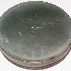 Luftwaffe RLM film reel container with original label