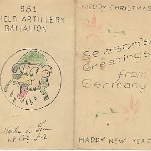 Christmas Card 1944