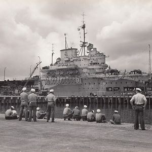 HMS Victorious-floats