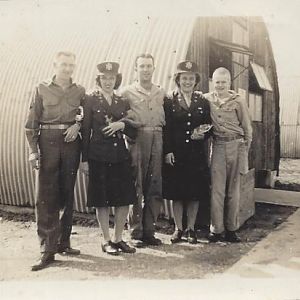 Group Photo - Camp Carmarthen - Aug 1944