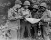 442nd Regimental Combat Team LT's and NCO's Discuss Patrol, Chambois France 44.JPG