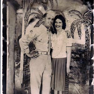 Sgt. James Riley Davis and Evelyn Rogers Davis
